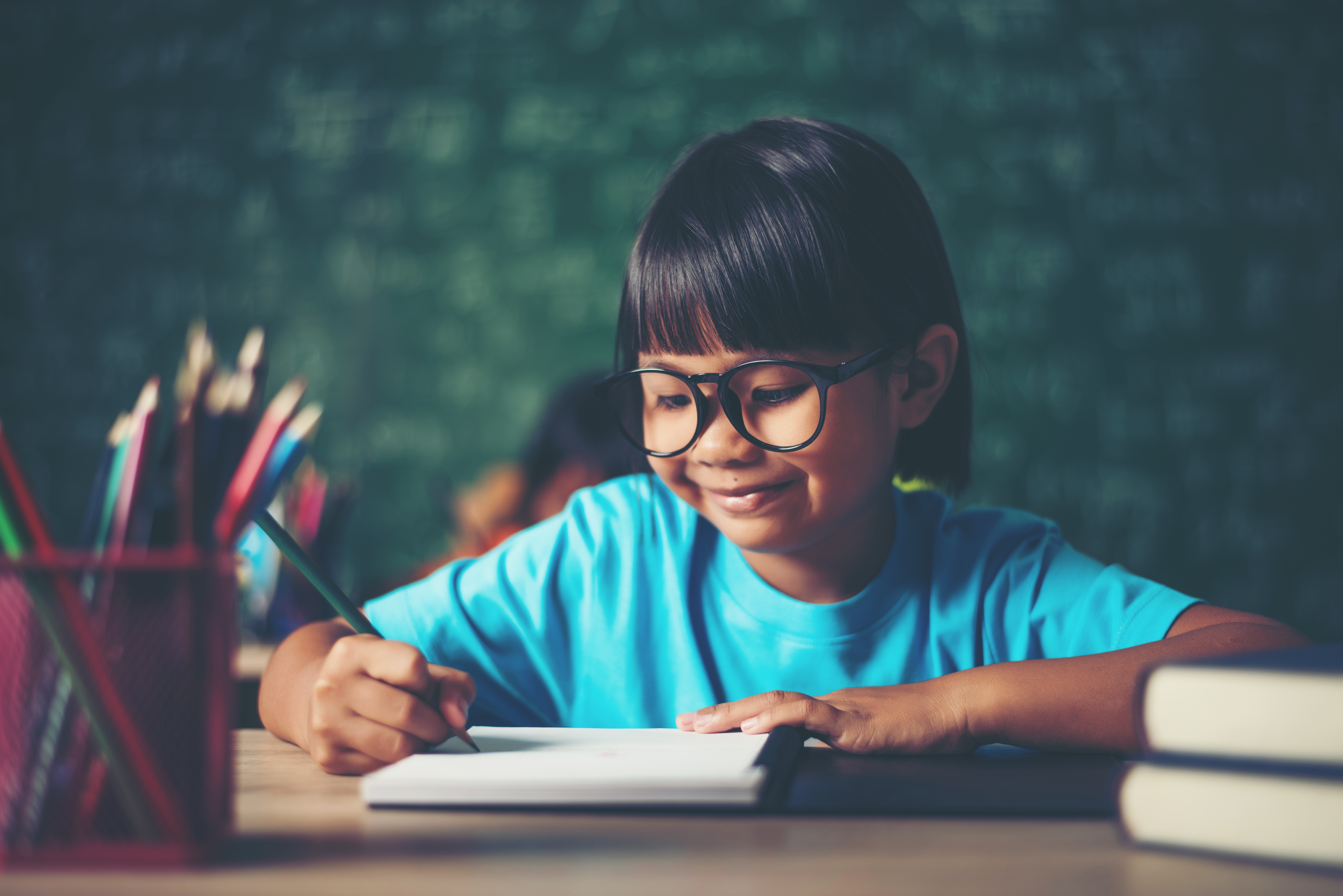 Student learning online